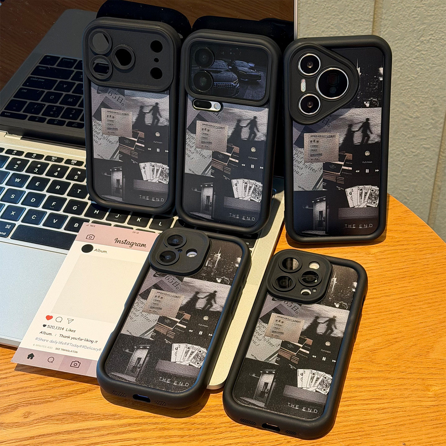 创意生活碎片新款适用苹果18promax手机壳iPhone17pro15小米17华为mate80pura90K70reno16荣耀600x300magic8