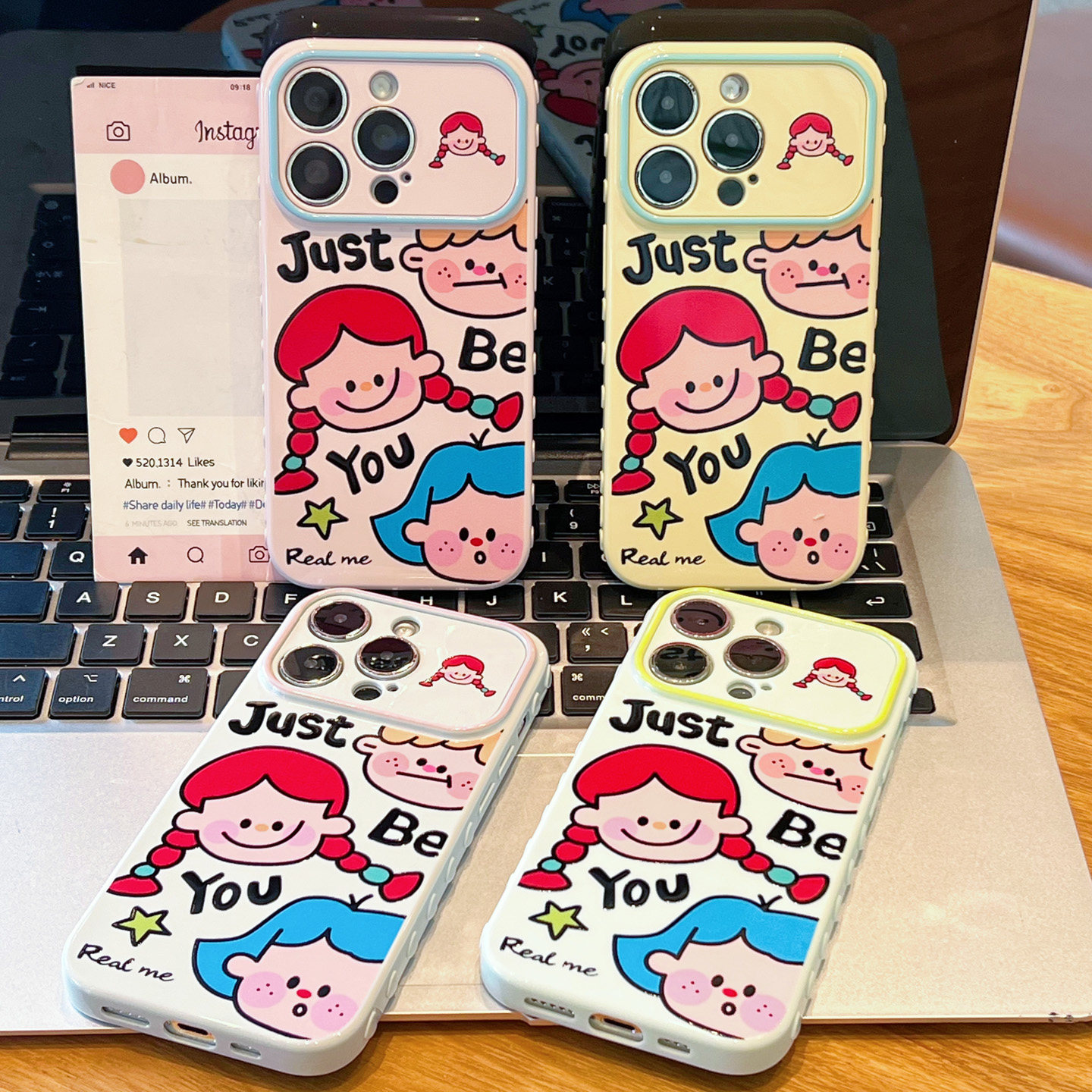 做好自己女孩新款适用苹果17promax手机壳iPhone16pro小米17华为mate70pura80K90reno15x200oppofindx8nova14