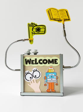 RPL工业风磁吸金属菜单海报架拍摄道具 立式信息展示陈列展示道具