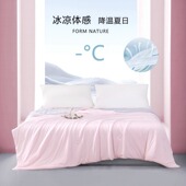 推荐 母婴A类凉感丝夏被170g锦氨凉感被夏季 空调被夏凉被被子礼品