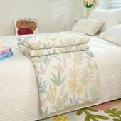 推荐 2025爆款 类印花凉感丝可水洗凉感夏被空调被被子被芯