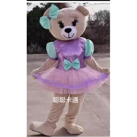 行走卡通公仔衣服活动表演人偶