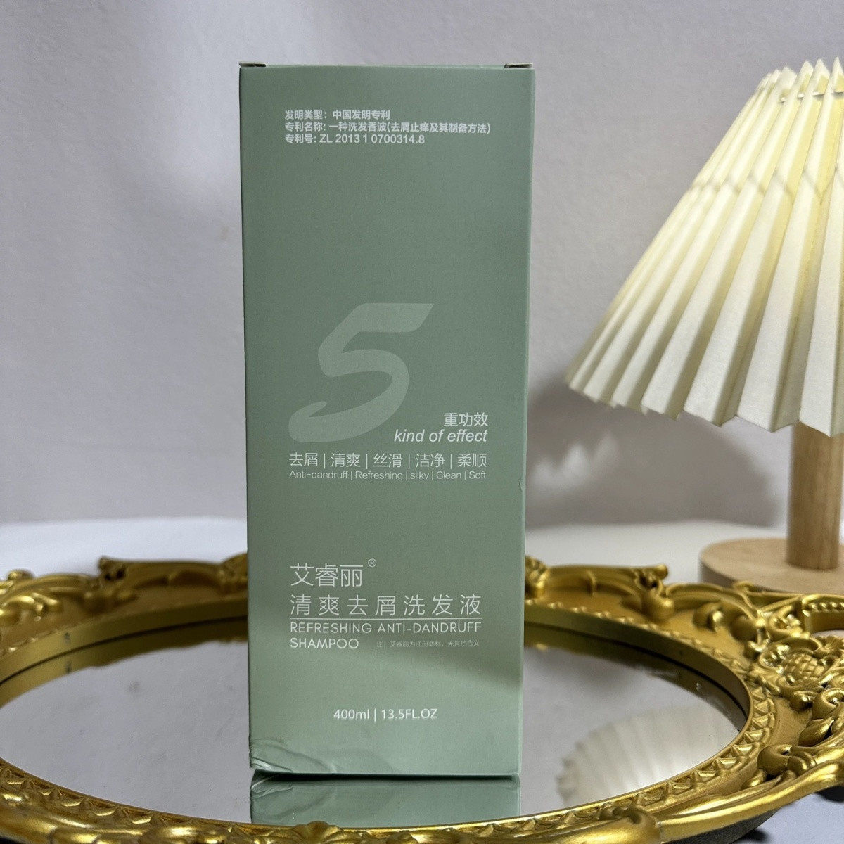 艾睿丽清爽去屑洗发液控油清理头皮修复受损头皮大块头屑顽固头屑