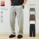 SeefortheALL 男士 加绒加厚百搭直筒休闲裤 运动卫裤