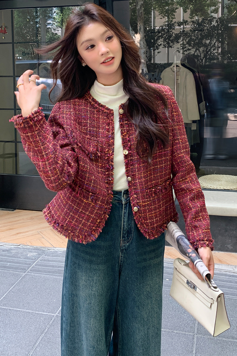【现货】重工艺个子小香短外套155-177-P145控225,女装短外套,世纪海洋