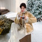 【现货】加绒麂皮绒外套155-8698-P195K270，女装短外套，世纪海洋