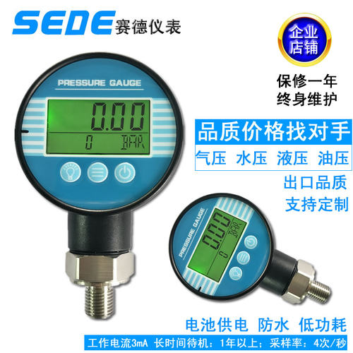 真空精密数字压力表高精度