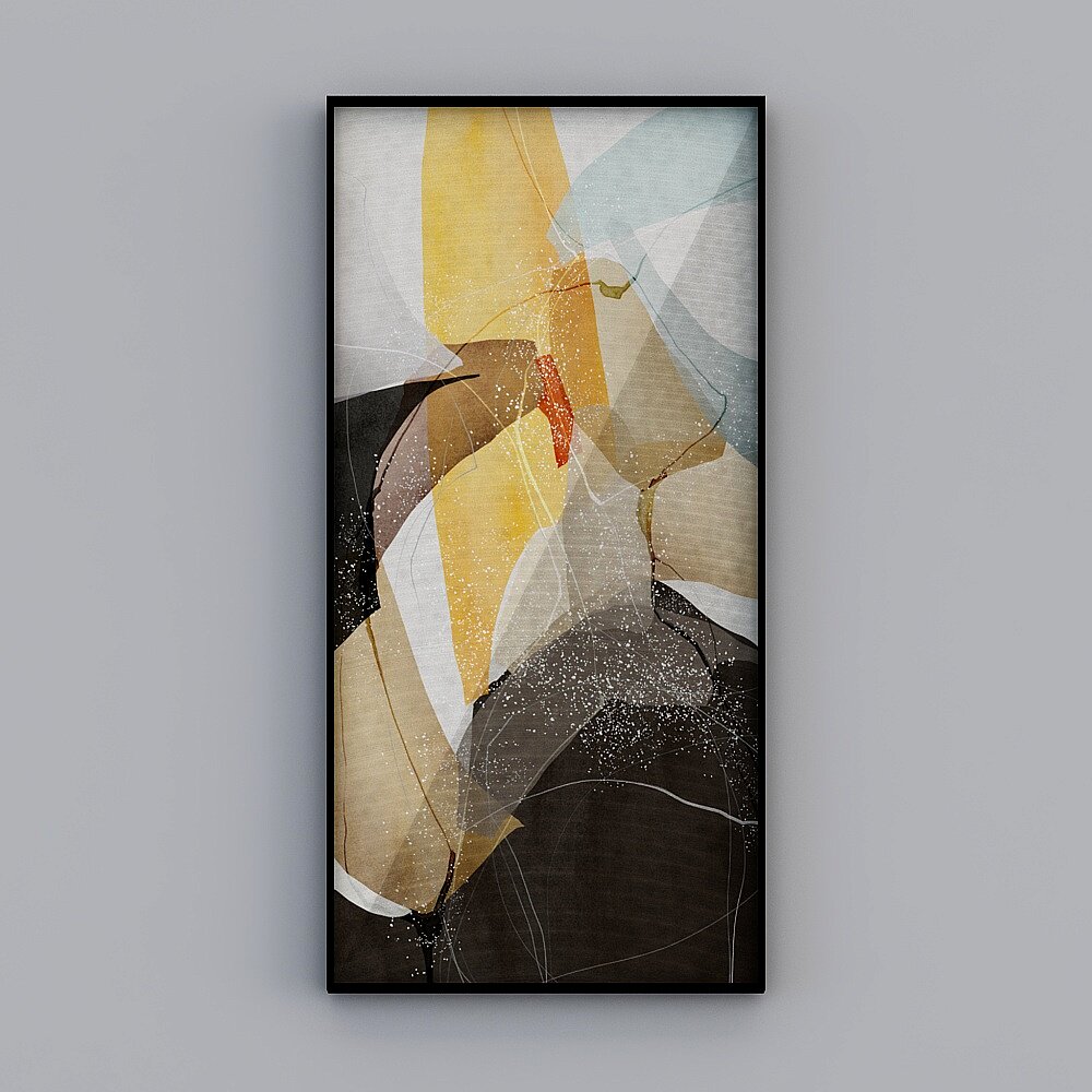 0480919-2006北欧风格抽象图案装饰画素材高清图片