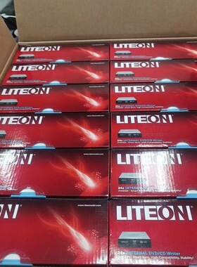 建兴LITEON刻录机内置24速光驱ihas324黑色CD DVD 8.5G烧录机