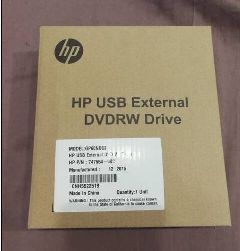 2022惠普DVD刻录机GP70外置刻录机光驱hp usb移动 CD DVD RW通用