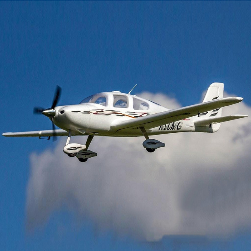 DYNAM CIRRUS SR22 V2 1400MM 날개 길이 트레이너 전기 원격 제어 고정익 항공기 모델 보급형 항공기