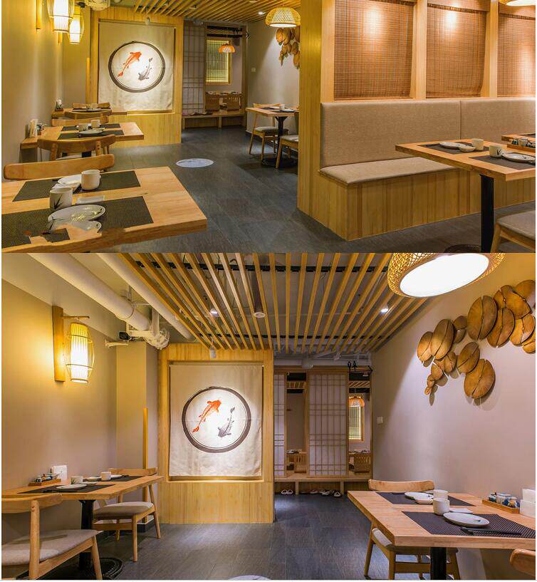 560张日式料理餐饮空间室内装修设计实景效果参考合集资料