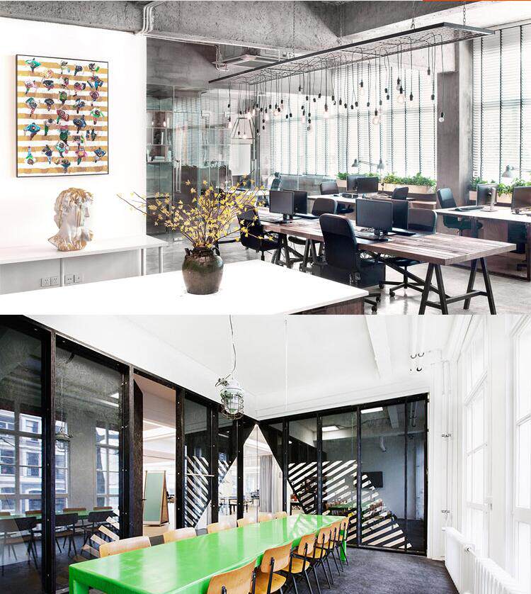 1445张创意艺术办公室工作室空间室内实景图设计装修参考资料