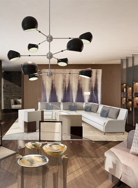 YABU现代简约奢华大气酒店样板房设计CAD施工图 照片设计资料