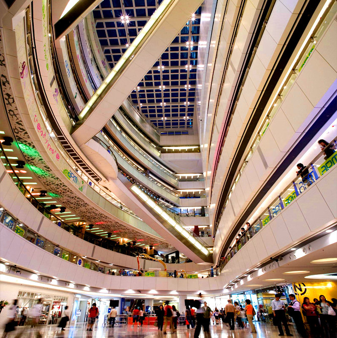 商场/购物中心/卖场/综合体商业shopmall室内设计实景照片资料