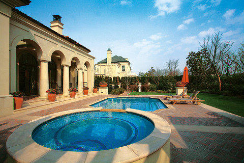 上海绿城玫瑰园别墅 Shanghai Rose Garden CAD 施工图纸 照片