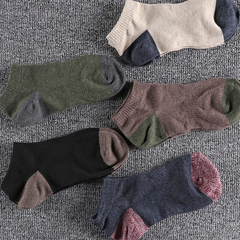 复古男士短袜吸汗日系