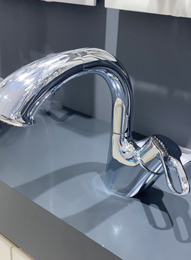 摩恩台盆抽拉可旋转龙头GN89122 89122SRN 89122BL单孔冷热水