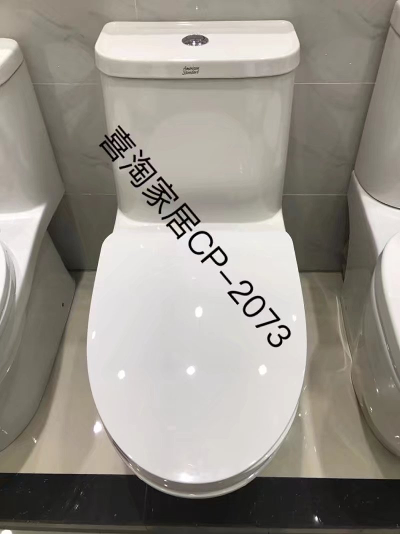 美标连体坐便器落地式卫浴洁具