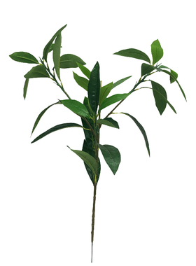 新品仿真植物树枝叶假桂花树叶紫荆木叶绿植灌木装饰摆件厂家直销