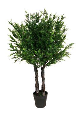 仿真植物盆栽柏树装饰