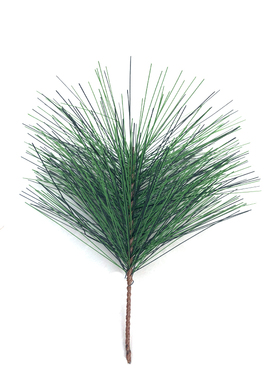 仿真松果长针叶枝防火松针条叶单头松树长青树松柏叶装饰厂家直销