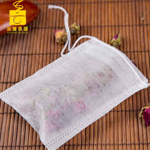 100个7*9玉米纤维茶包袋一次性泡茶袋调料包药粉过滤袋茶叶小泡袋