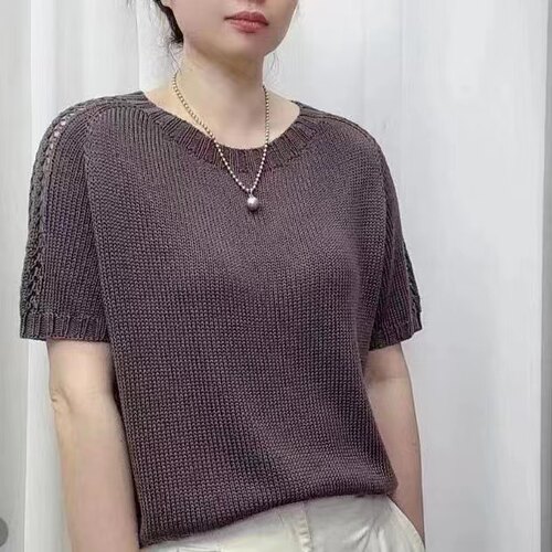 手编中细桑蚕丝柔软亲肤夏季线