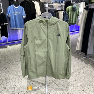 阿迪达斯男梭织连帽运动休闲外套