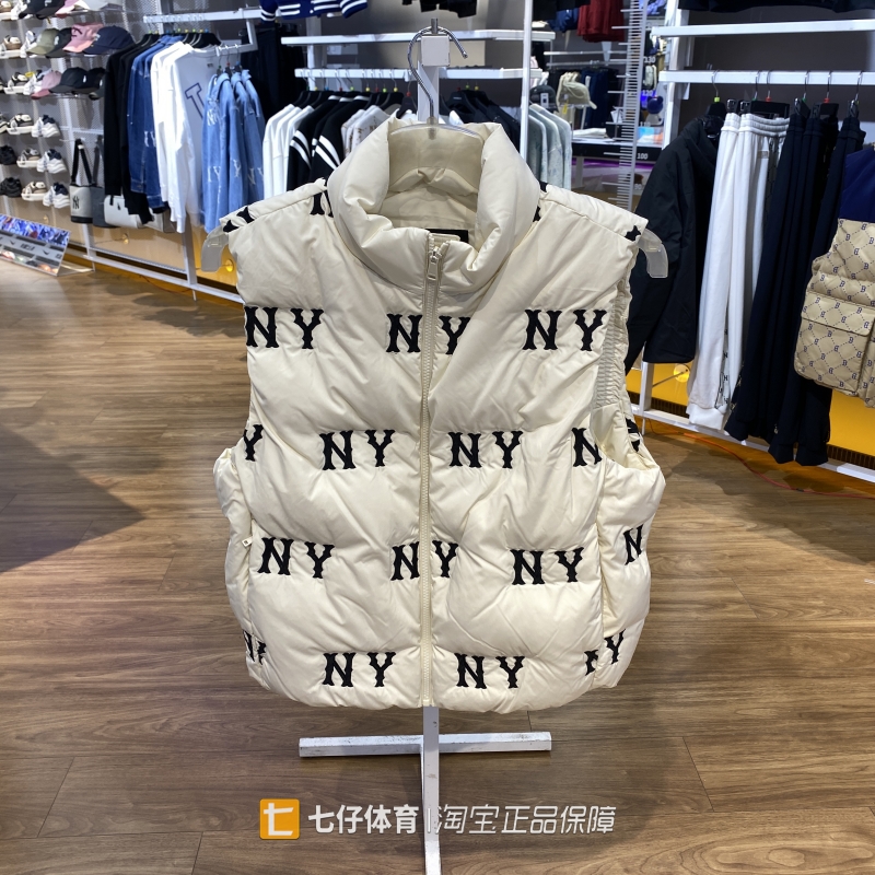 MLB正品羽绒马甲时尚休闲轻便