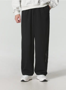 MLB正品新款春秋男女同款针织透气户外百搭运动休闲长裤3APTM0154