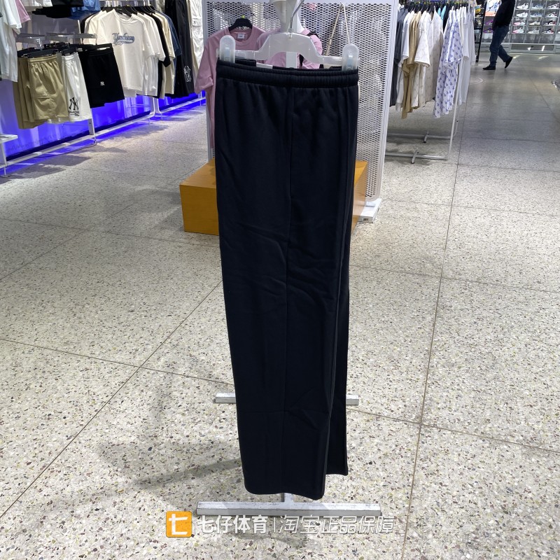 耐克女针织透气运动休闲直筒长裤