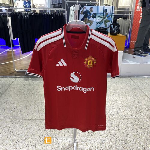 Adidas阿迪达斯正品新款夏男梭织翻领徽章休闲足球短袖T恤KA6871