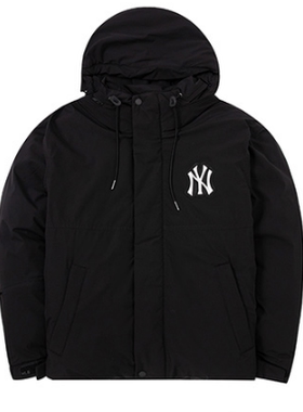 MLB正品新款冬季男女同款隐藏式帽子时尚百搭运动羽绒服3ADJB1126