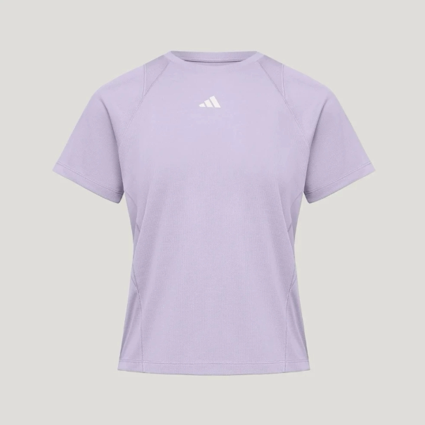 Adidas阿迪达斯正品新款夏季女款速干印花反光条短袖T恤IA6100