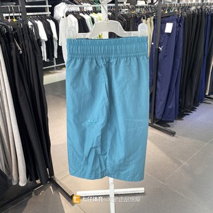 Adidas阿迪达斯正品新款夏季男款三叶草针织透气五分裤短裤IW6313