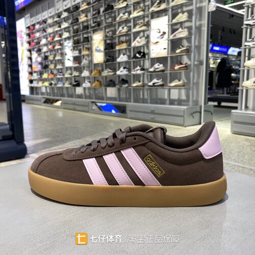 Adidas阿迪达斯正品春新女低帮VL COURT 3.0耐磨休闲板鞋IH6516
