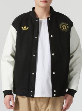 Adidas阿迪达斯正品新款春秋款男款运动休闲棒球服夹克外套JF0382