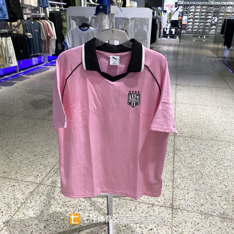 彪马男女纯棉印花休闲短袖