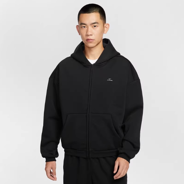 Nike耐克正品新款春秋男子连帽加绒刺绣logo运动卫衣套头衫IO3690