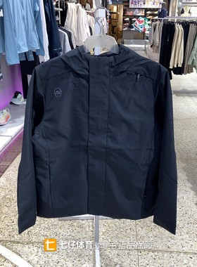 Skechers斯凯奇秋季新款男子百搭连帽休闲夹克外套P424M165-0018