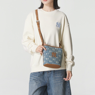 MLB正品新款四季女子百搭NY字母logo时尚休闲拎包斜挎包3ABMMV55N