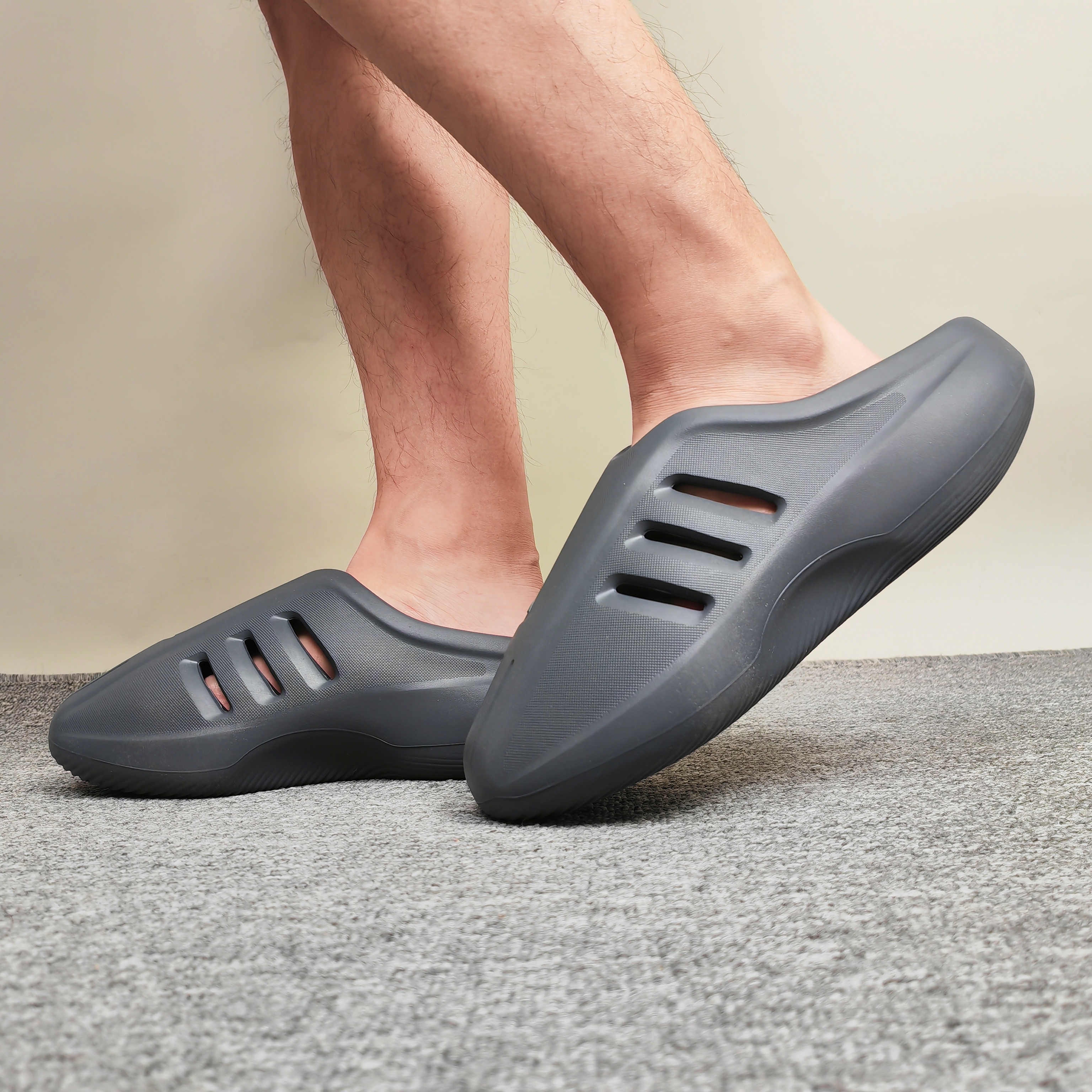 Adidas阿迪达斯正品夏新男女同款百搭轻便户外运动休闲拖鞋JI0402