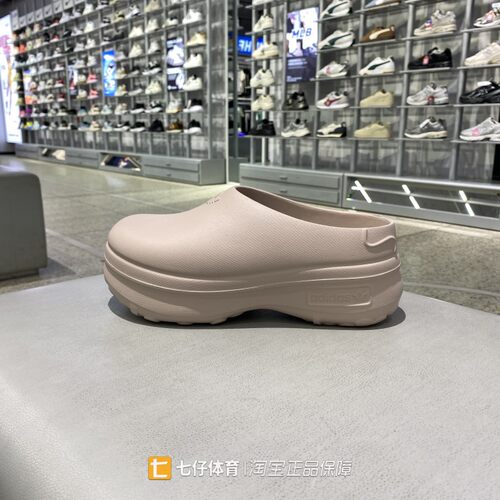 阿迪达斯女三叶草沙滩拖鞋
