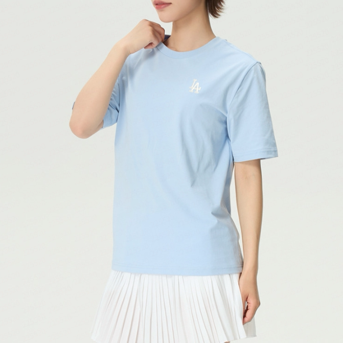 MLB正品新款夏季男女童款刺绣时尚休闲运动百搭短袖T恤7ATSB1163图片