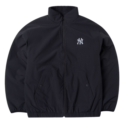 MLB正品新款秋冬男女同款加绒两面穿刺绣logo夹克外套3AFDV0346