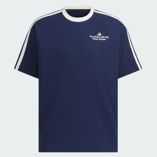Adidas阿迪达斯正品夏男三叶草梭织运动休闲短袖T恤JF0458 KF2472