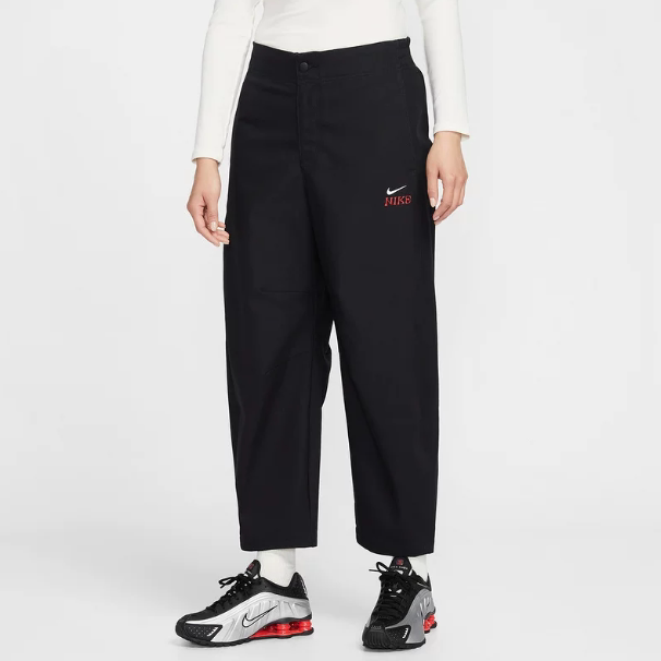 Nike耐克正品新款春秋季女款纯棉日常通勤百搭休闲梭织长裤IQ3824
