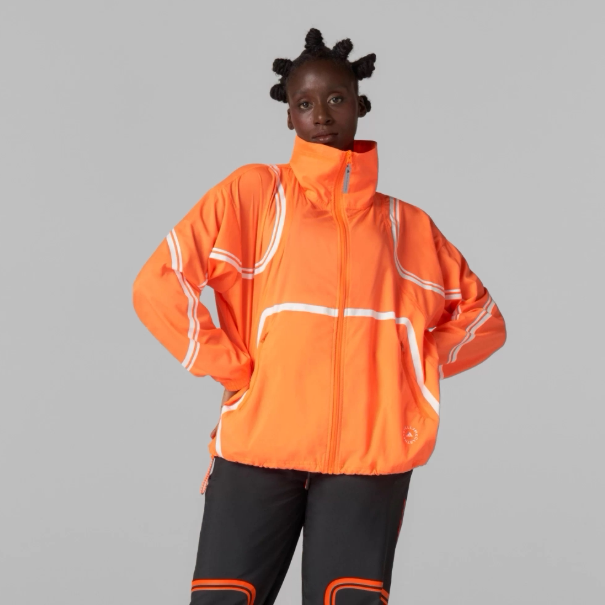 Adidas阿迪达斯正品新款春夏季女款背部网眼透气夹克外套HB6079