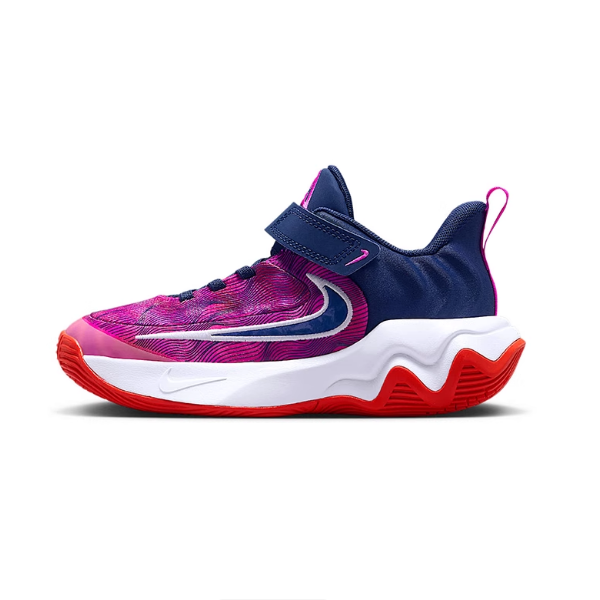 NIke耐克正品新款春秋儿童男女同款撞色拼接百搭休闲篮球鞋IH7663